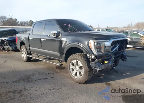 2022 Ford F-150 Platinum z USA, uszkodzony, nr VIN 1FTFW1E53NFB87144